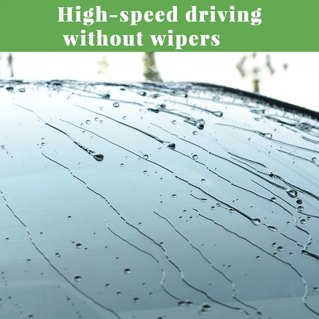Hgkj Hydrophobic Car Glass Technology Waterproof and Rainproof Oil Glass Coating White 20ml, Size: 20 ml