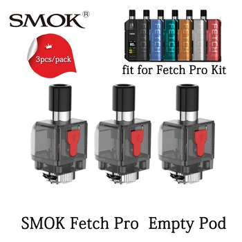 

3pcs SMOK Fetch Pro Empty Pod 4ML RGC Cartridge /4.3Ml RPM Mesh RGC Conical Mesh Coil Atomizer fit Fetch Pro Kit