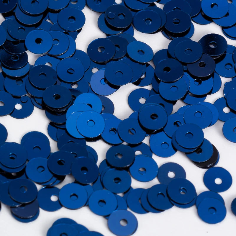 Taidian 4mm Sequins Paillette gitter 1mm hole Sewing handcraft on Garment WomenDress Decoration for handcraft 5gramsAbout750pcs - Цвет: PT-2254