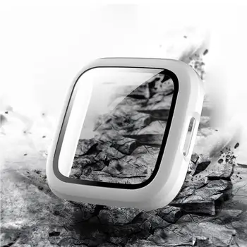 

Smart Watch Tempered Glass Film Screen Protector Plating Cover Case for Versa 2