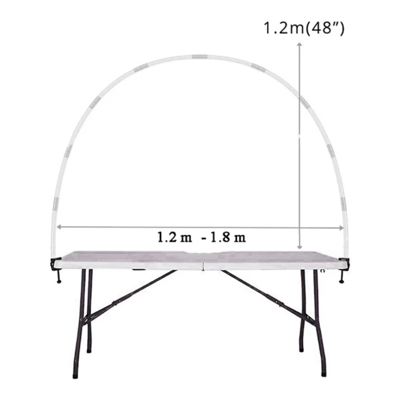 

Newly Large Balloon Arch Set Column Stand Base Frame Kit Birthday Wedding Party Decor MK