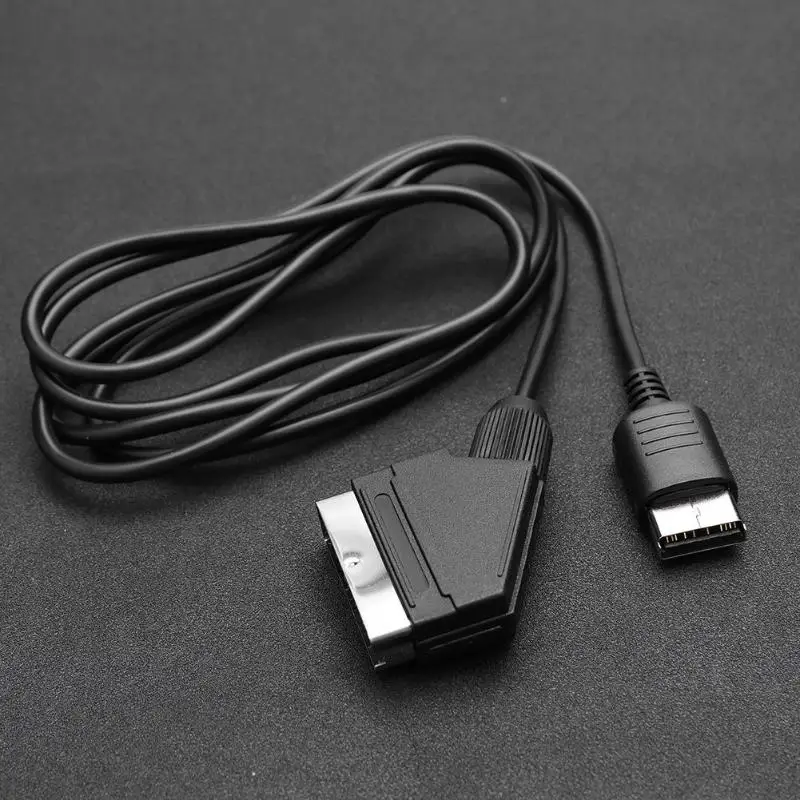 Высококачественный 1,8 м/6 футов RGB SCART кабель Dreamcast VGA RCA аудио кабель Шнур RGB Scart кабель совместимый для SEGA Dreamcast DC