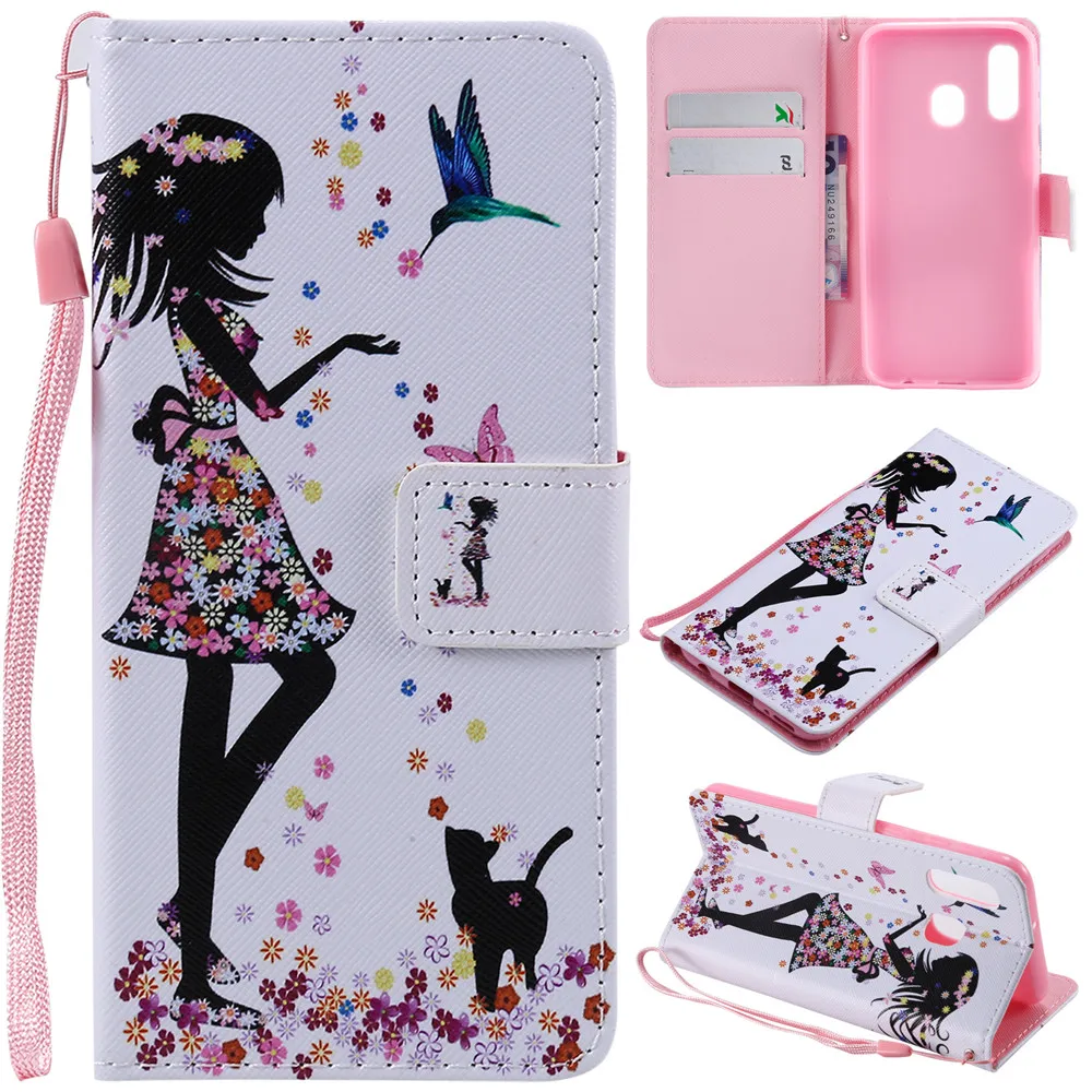 Кожаный чехол для Samsung Galaxy A40 A50 A70 A30 A20 A10 A51 A71 A50S S20 Ultra S8 S9 S10 Note 10 Plus S10E|Бамперы| |