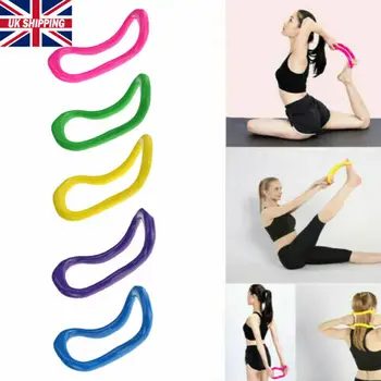 

1Pcs Yoga Circle Stretch Resistance Ring Pilates Bodybuilding Fitness Workout Tool