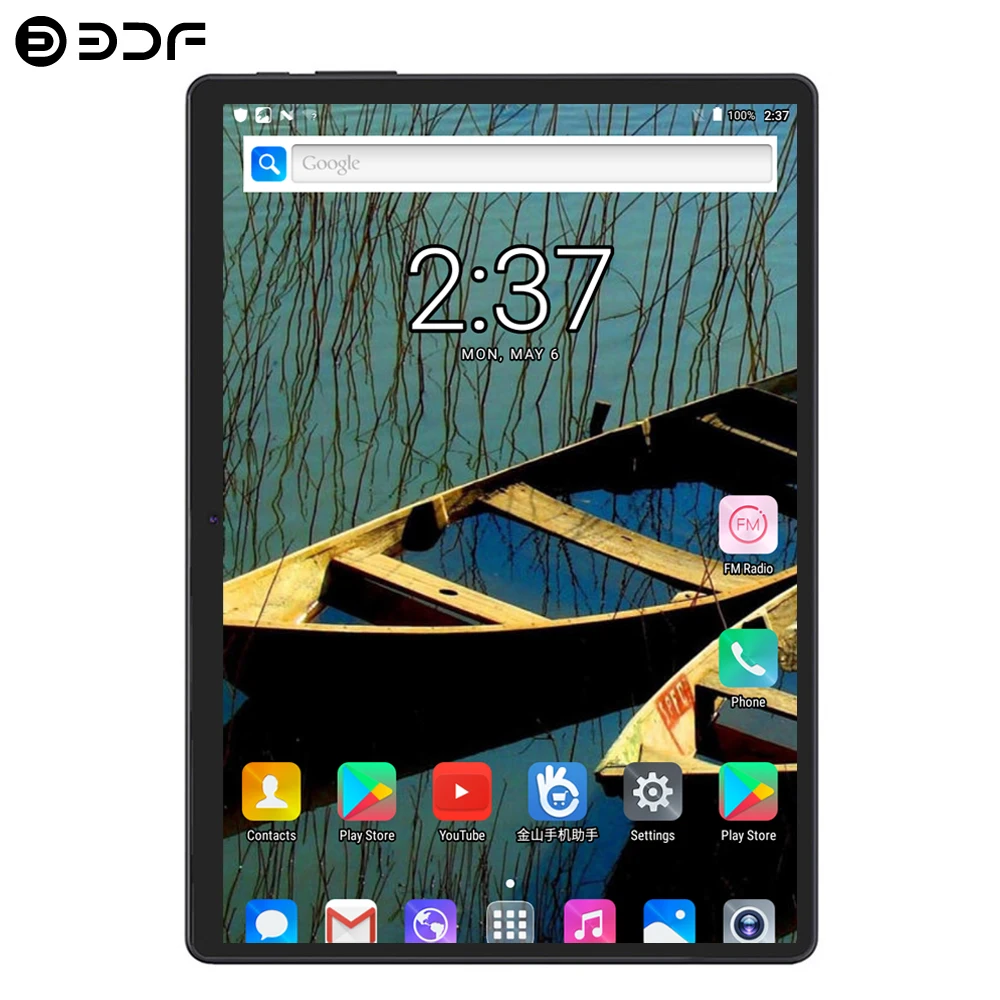 BDF 10 дюймов планшеты ПК Android 7,0 4 ГБ/64 Гб планшет Восьмиядерный 1280*800 ips Tab Android планшет 4G LTE телефон ноутбук планшет 10 10,1