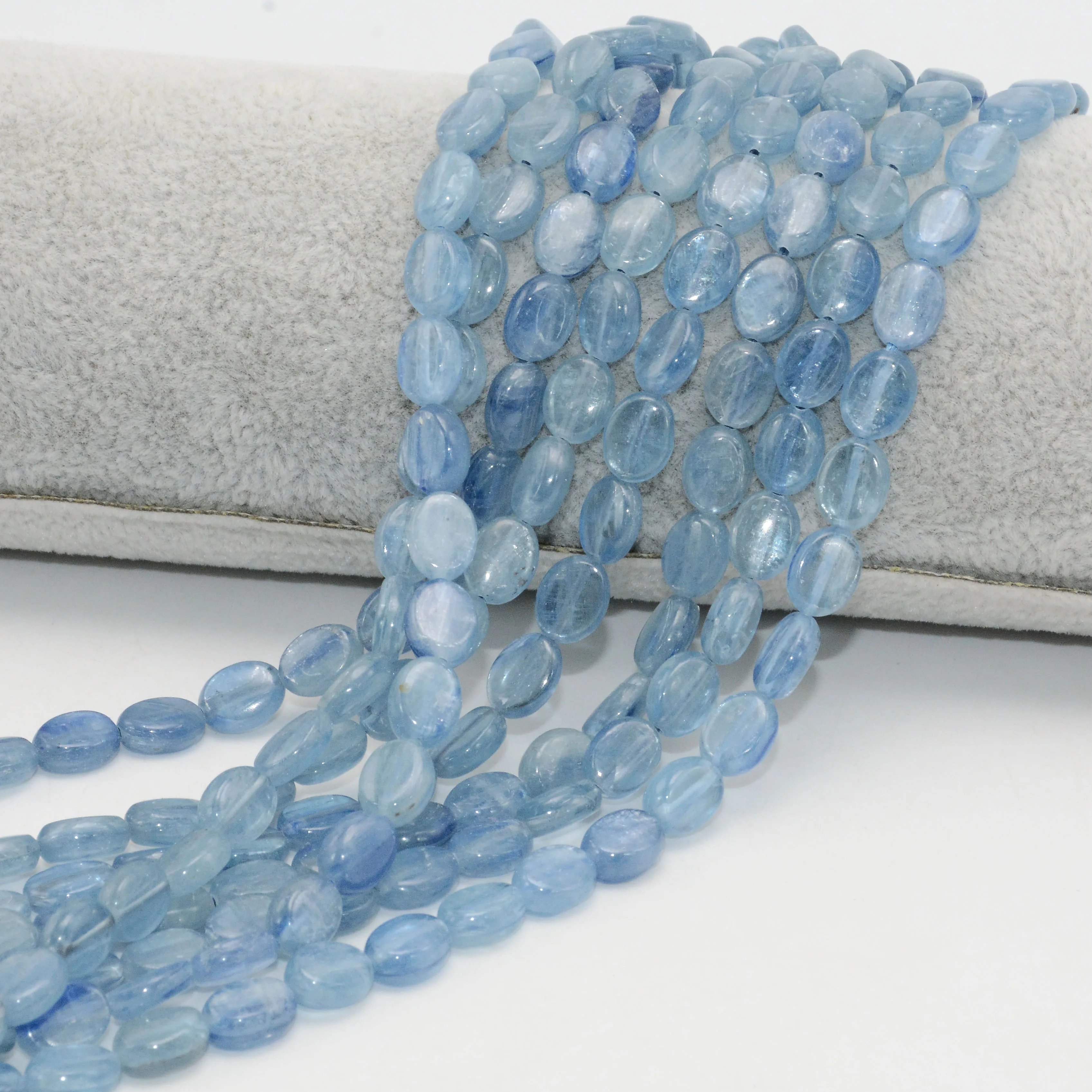 

Natural Clean Quality Kyanite / Cyanite / Disthene from African Irregular Oval Beads 7x9mm