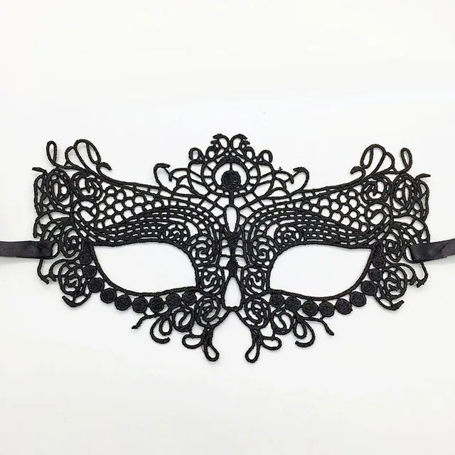3 шт., Маскарадная маска, черная Сексуальная кружевная Маска для карнавала, Хэллоуина, маскарада, Вечерние Маски, праздничные Вечерние Маски - Цвет: 7