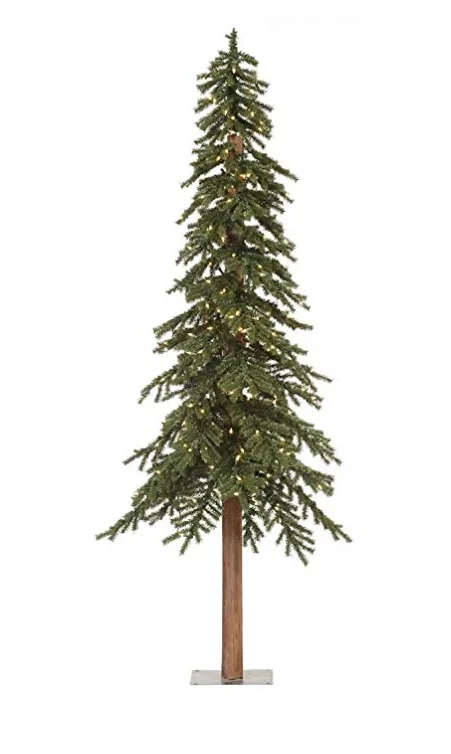 Горячая ПВХ деревянная новогодняя елка модель Рождественская елка посылка Рождественская Декорация