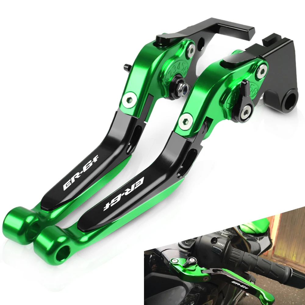 Выдвижной рычаг сцепления тормоза мотоцикла для KAWASAKI ER 6F ER6F 2009 2016 2015 2010 2011