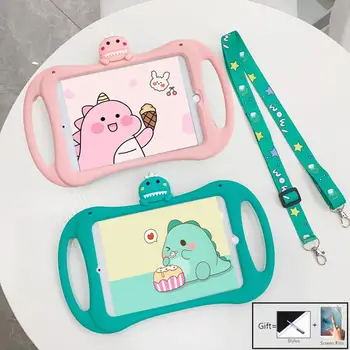 

Cartoon Kids Safe Cover for IPad 9.7 2017 2018 Mini Case for IPad 10.2 Air 2 9.7 Air3 10.5 Tablet Soft Silicon Stand Funda Case