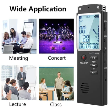 

32GB Voice Recorder USB Dictaphone Digital o Voice Recorder with WAV,MP3 Player