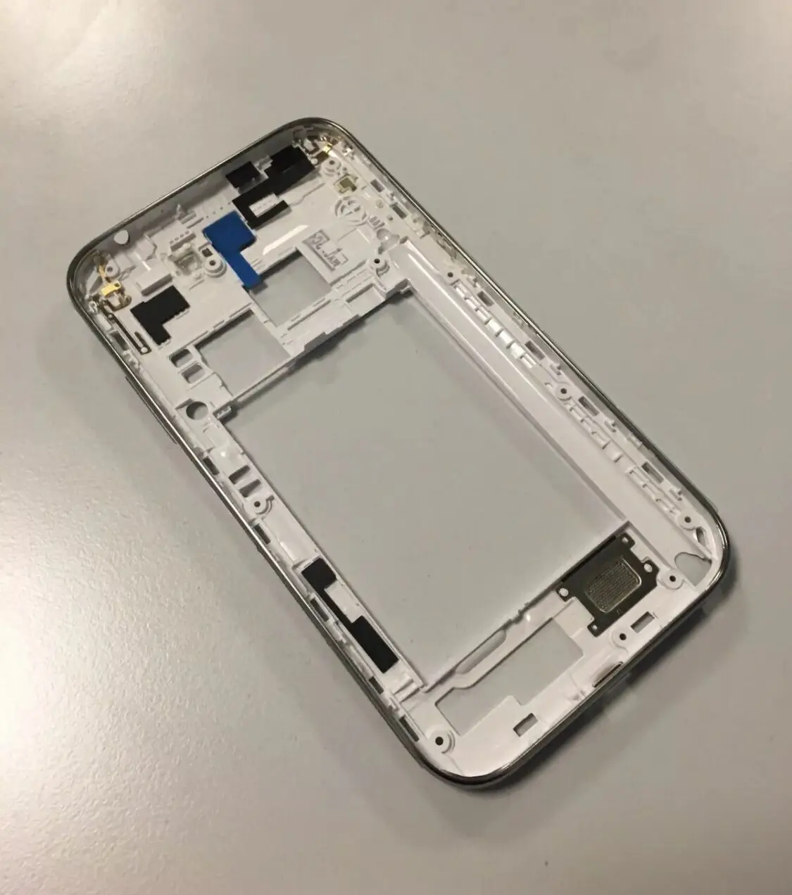 Рамка средней рамки + задняя крышка для Samsung Galaxy Note 2 N7100 Note2 GT Корпус батарейного