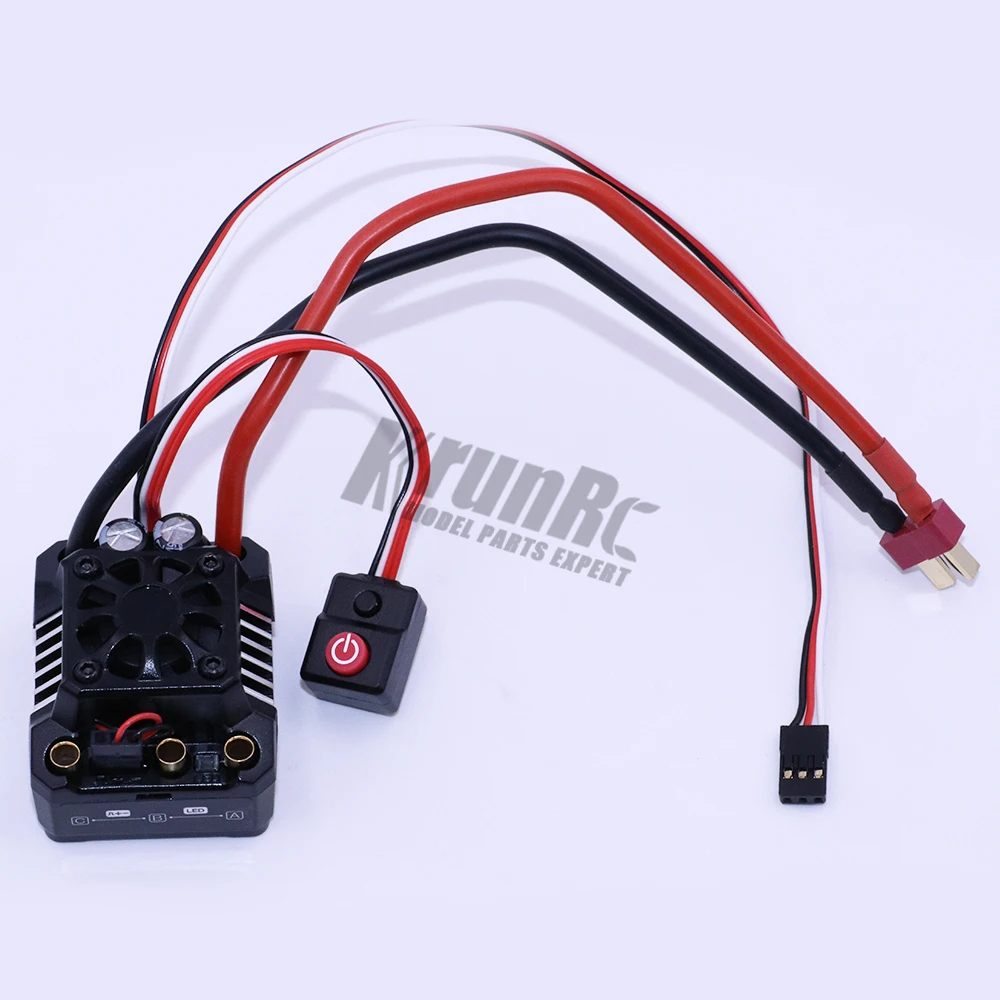 1 шт. HOBBYWING MAX10 SCT RTR 80A бесщеточный ESC для 1/10 RC автомобиля
