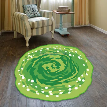 

Anime Space Floor Rug Doormat Square Carpet Room Bedroom Kitchen Living Room Non-slip Mat