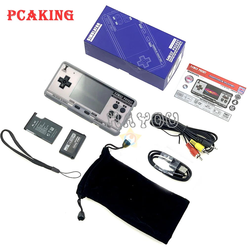New FC3000 Handheld Game Console Retro Game Player Built in 4000+ Games 10 Simulator IPS Screen Video Game Console Dropshipping