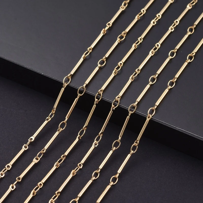 Necklace Chains 10m Brass Bracelet Chain Jewelry Findings Necklaces Making Kit 