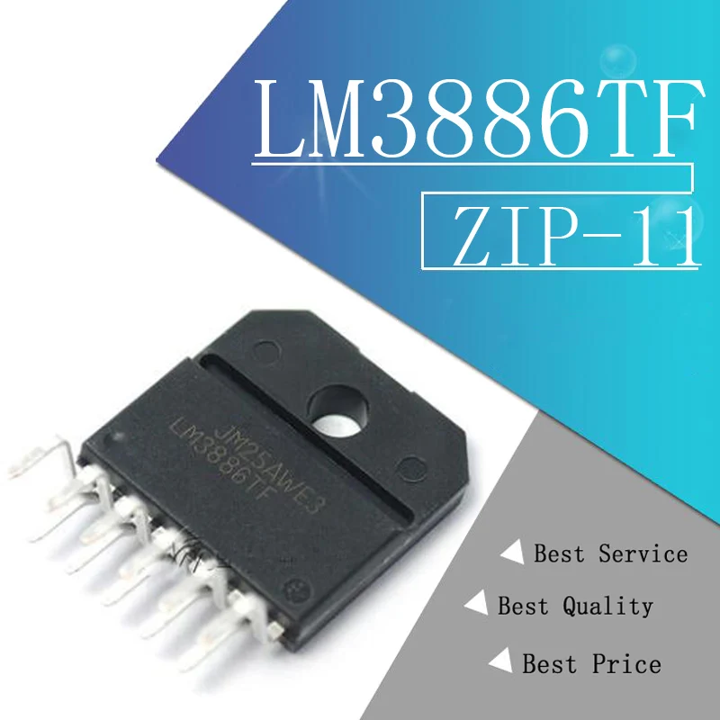 1PCS Original Amplifier integrated block LM3886T LM3886TF LM3886 ZIP11 | Электронные компоненты и принадлежности