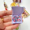 1 Set 1:12 Miniature Hamburger Mini Fruit Salad Pretend Food for Blyth Barbies OB11 BJD Doll House Kitchen Play Toys Accessories 4