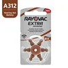 60 PCS Rayovac Extra Performance Hearing Aid Batteries 312 312A A312 PR41 .Free Shipping Zinc Air Hearing Aid Battery ► Photo 2/4