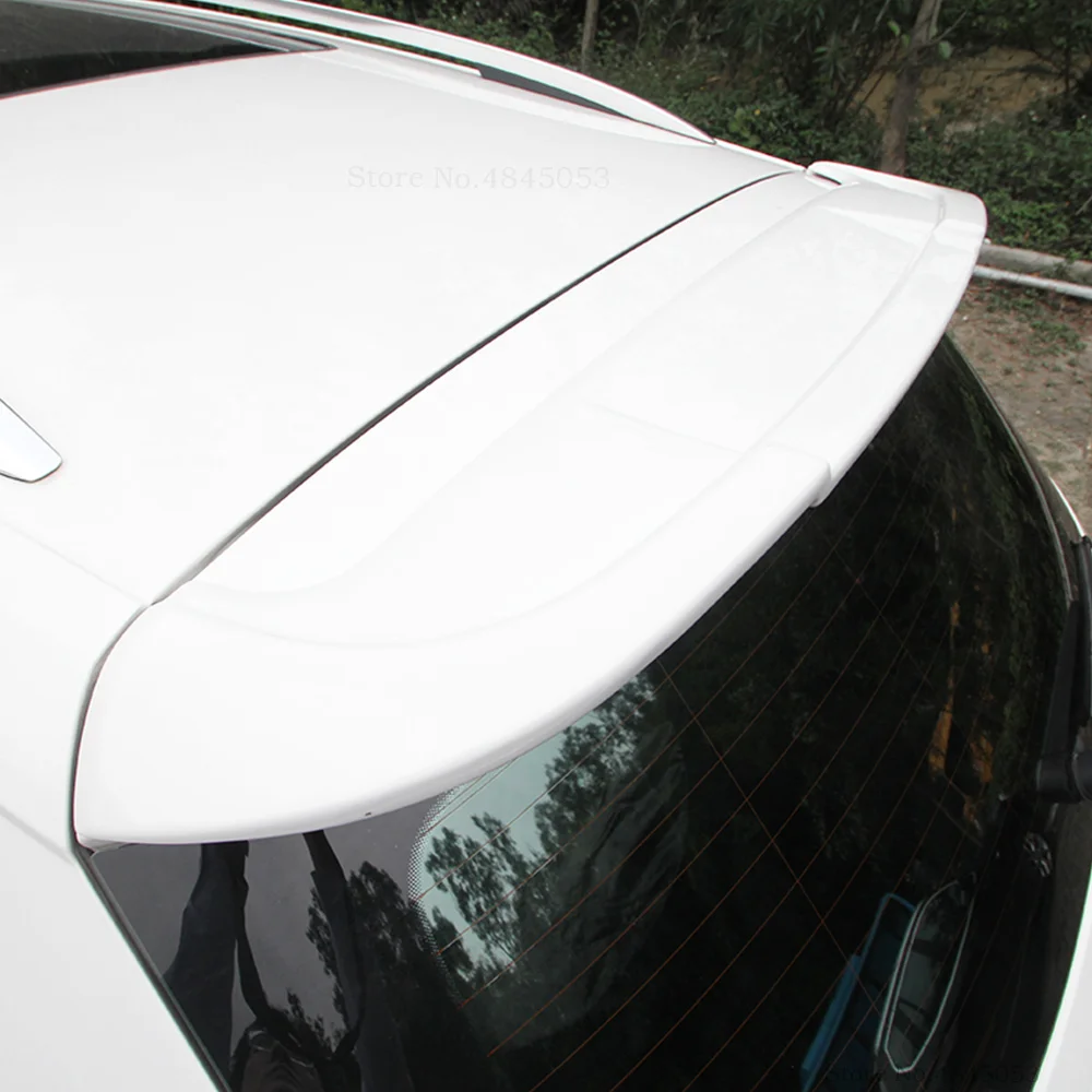 Fit For Skoda Kodiaq to Carbon Fiber Rear Spoiler Car External White Black Spoiler Trunk Boot Tail Wing Car Styling