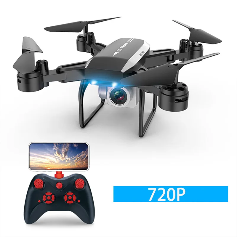 720p KY606D Дрон FPV RC Дрон 4k камера 1080 HD воздушный видео Дрон Квадрокоптер RC вертолет игрушки для детей складные беспилотные дроны - Цвет: 720p