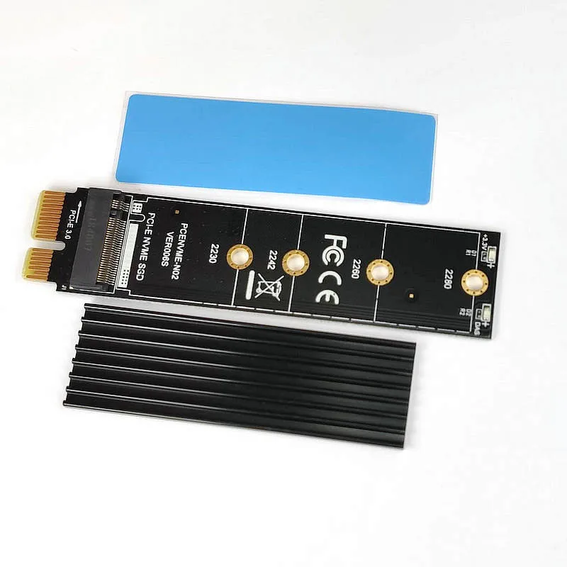 PCI-E на M.2 жесткий диск NVME адаптер карты Optane SSD кардридер 1X Тестовая карта |