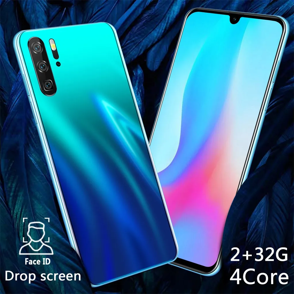 Дропшиппинг P30 Pro четырехъядерный 6,26 дюймов HD камера Android 8,1 2G+ 3 2G gps 3g мобильный телефон