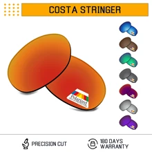

Bwake Polarized Replacement Lenses for-Costa Del Mar Stringer Sunglasses Frame - Multiple Options