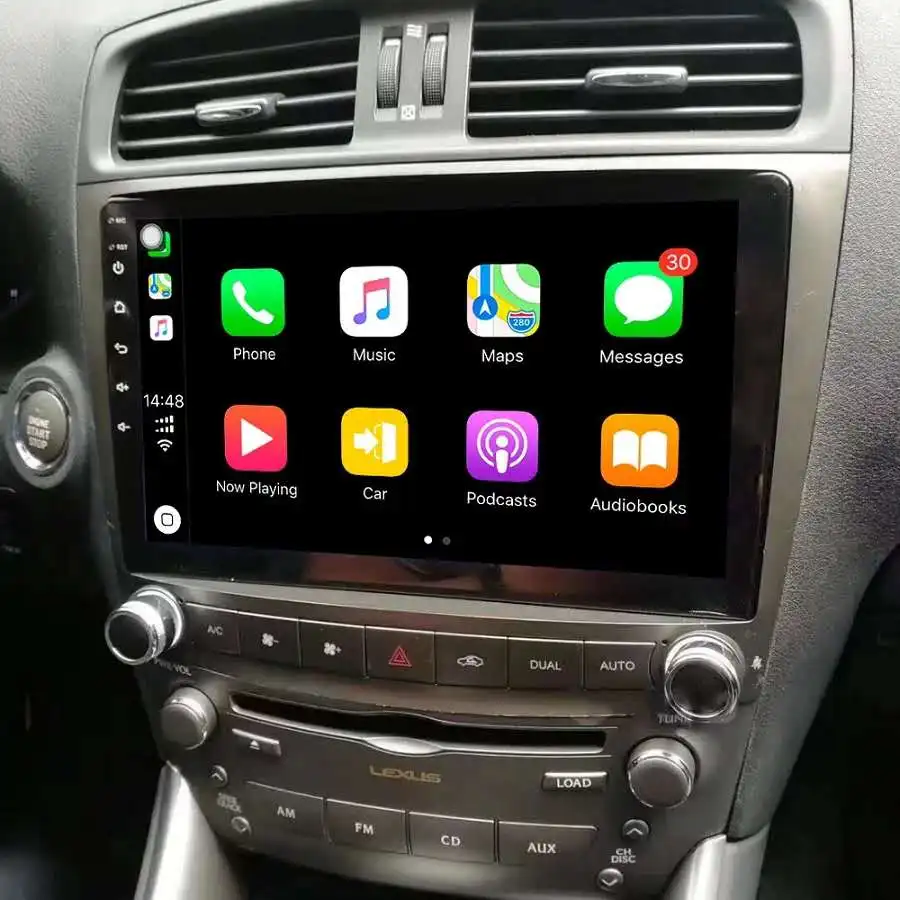 Car Multimedia Player Quad Core Android 8.0 Radio GPS Navigation Low model for Lexus IS250 IS200 IS220 IS300 2006-2012 | Автомобили и