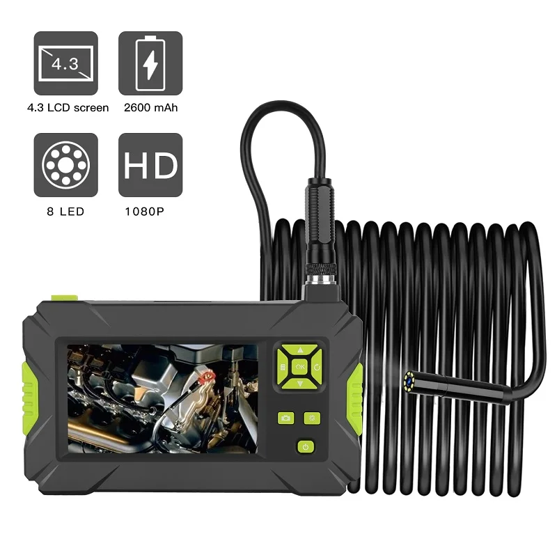 Endoscope Camera 8mm 5.5mm 3.9mm Single Lens Dual Lens Rigid Cable Snake Tube Only Camera Cable Without Monitor P30