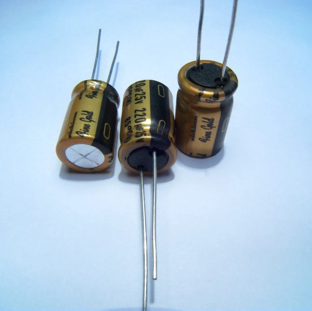 10 шт/20 шт оригинальные Nichicon FG 25v220uf электролитические медные ножки аудио супер конденсатор электролитические конденсаторы