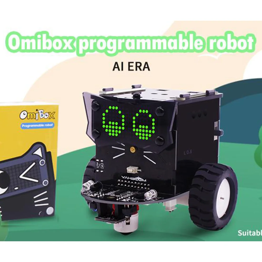 Modiker Alta Tecnologia Brinquedos Versão Padrão Omibox Zero Programável Robô Carro Kit 13 Brinquedos programáveis