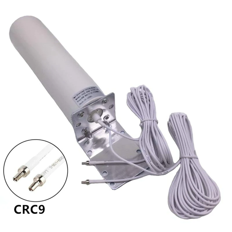 JX CRC9 антенна 12dBi 3G 4G внешняя для Huawei LTE WiFi модем USB x Двойной 5 м кабель два
