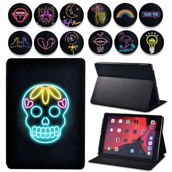 

Unisex Tablet Case for Apple IPad 2/3/4/IPad Mini 1/2/3/4/5/ipad 8/iPad Air 2/3/iPad Pro Tablet Neon Series Drop Resistance Case