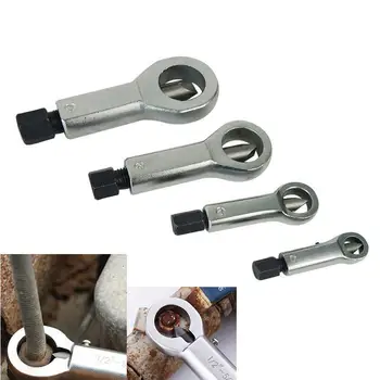 

4Pcs 9-27mm Nut Splitter Cracker Remover Extractor Tool Set Rust Nut Removal Puller Break Damaged Screw Repair Tool