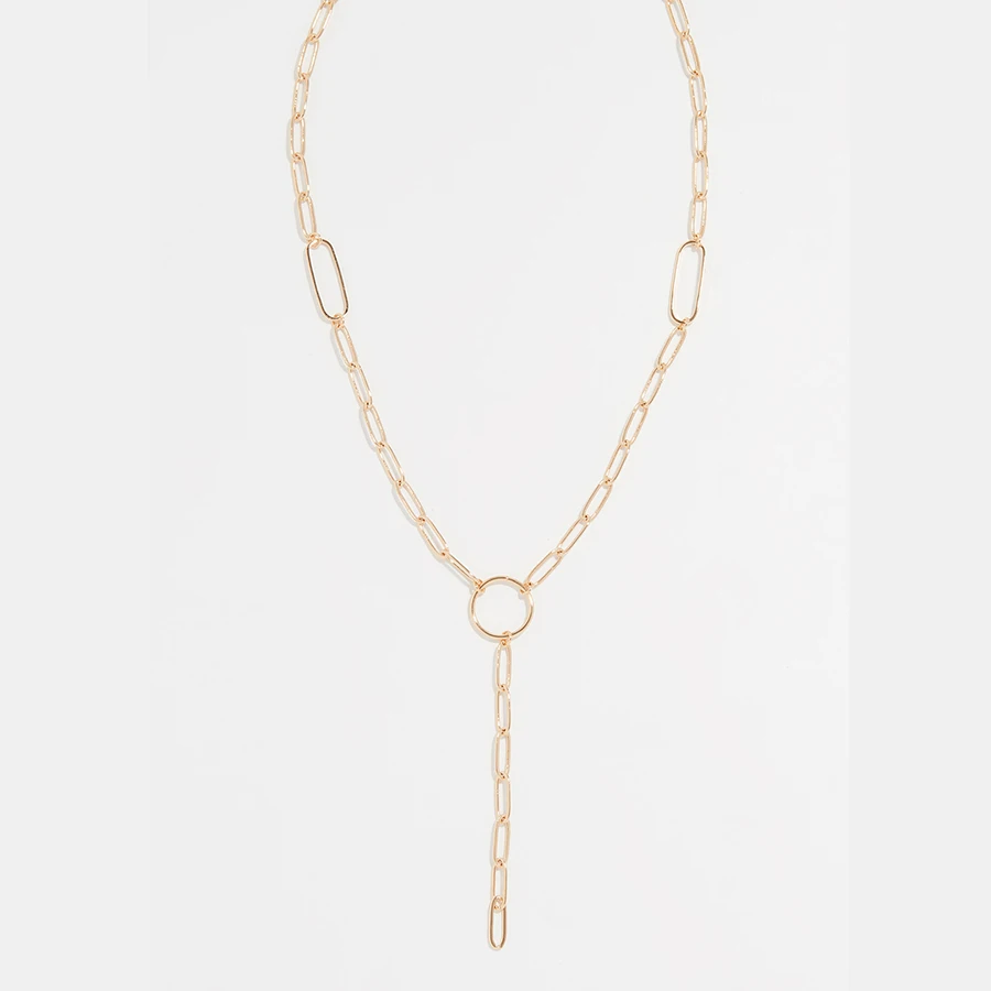 necklace Vsco девушка joyas хип-хоп sieraden erkek kolye collier femme bijoux freswater жемчужная цепочка на шею ожерелья de moda - Окраска металла: necklace