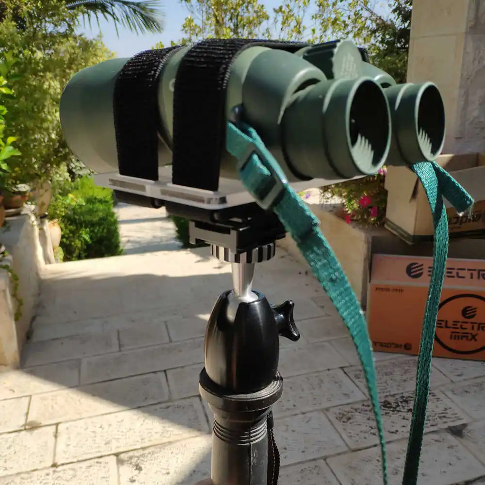 Telescope Binocular Tripod Mount Adapter Bundle Connector Universal Bracket Connection Accessories