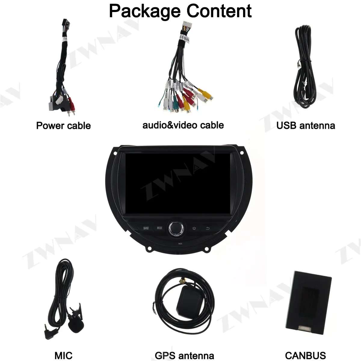 Top Android 9 4GB RAM Car GPS Navigation DVD player Headunit For MINI Cooper 2014+  multimedia player autostereo radio tape recorder 5