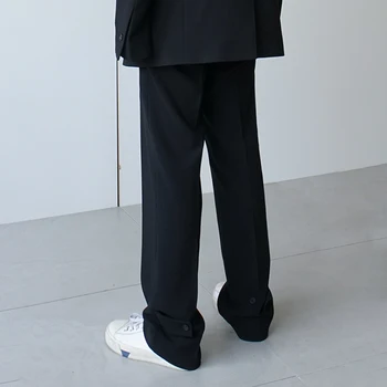 

EWQ / men's wear new men's casual pants Korean loose all-match wide leg stright pants for male 2020 spring summer new 9Y2232