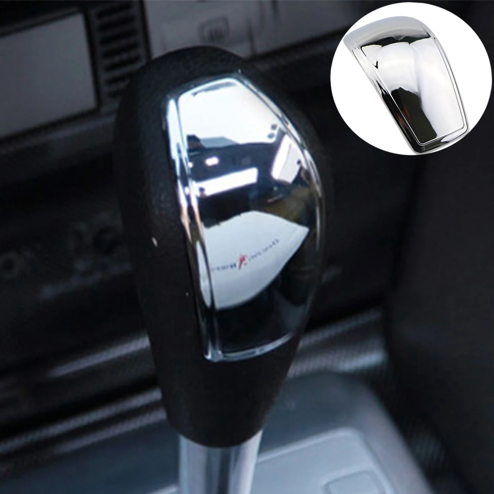 

Daefar ABS Chrome Manual Gear Shift Knob Cap Cover for Ford Focus 2 MK2 2005-2012 Fiesta 2009 - 2012 Car Styling Accessories