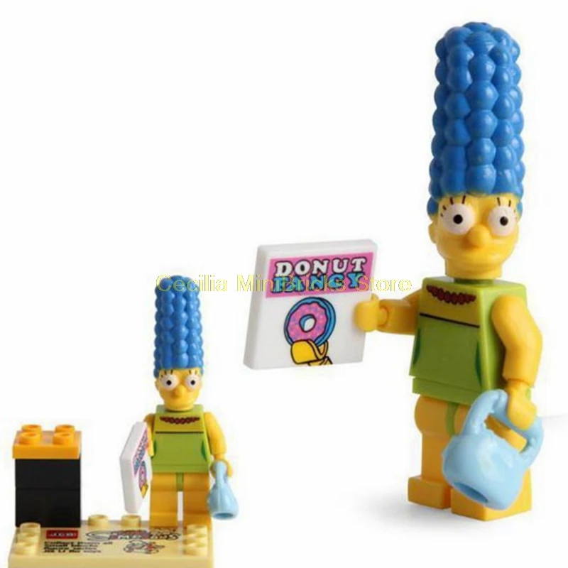 Симпсоны 16004 Kwik-E-Mart 71016 строительные блоки игрушки для детей Мстители эндшпиль Марвел Тор Железный человек Капитан Америка