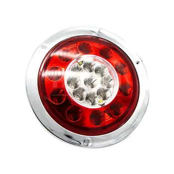 

Round Car turn signal 10V-30V Red/amber Stop Lighting Parts Exterior 2pcs