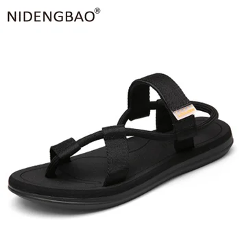 

Men Sandals Summer Unisex Outdoor Non-slip Slippers High Quality Men Women Beach Sandals Light Flip Flops Sandalia Masculina