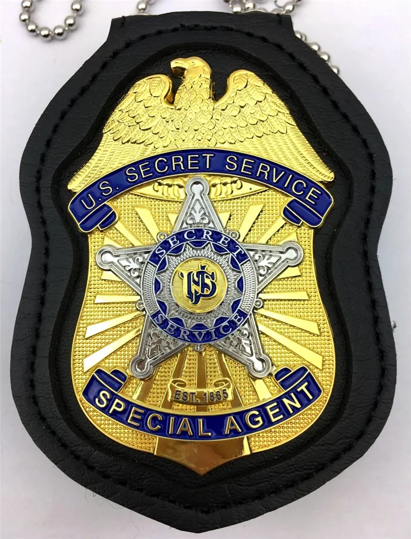 Классическая Секретная служба США/USSS копия Фильма Prop Pin Badge| |