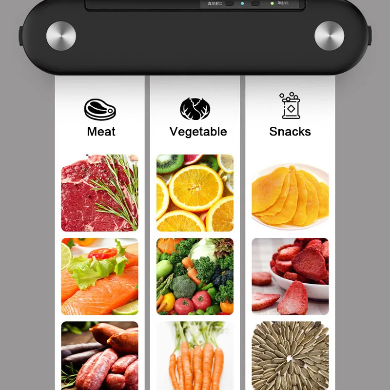 Кухонный вакуумный упаковщик для пищевых продуктов Sous Vide автоматическая упаковочная машина для сохранения свежести пищи многофункциональная упаковочная машина для сухой и влажной упаковки