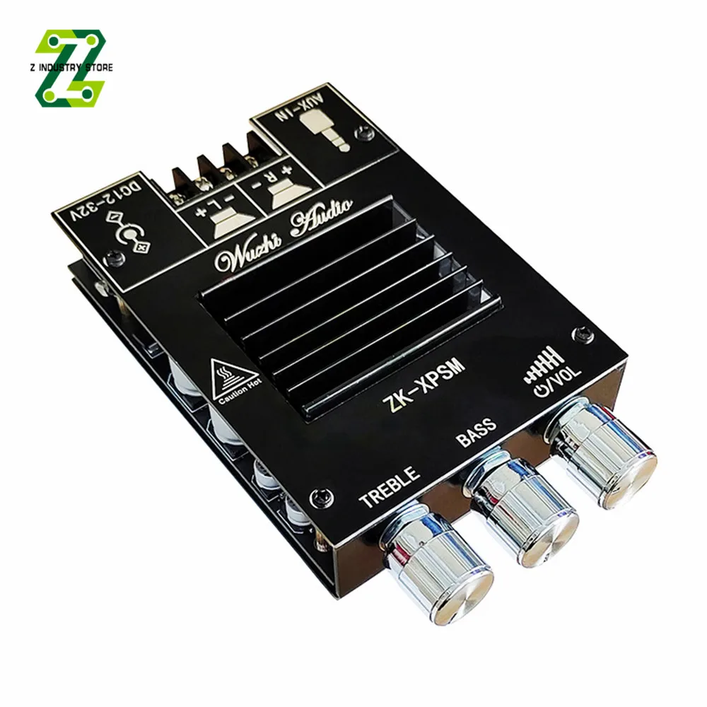 ZK-XPSM 150WX2 Высокая мощность для Bluetooth 2 0 плата цифрового усилителя мощности TDA7498E