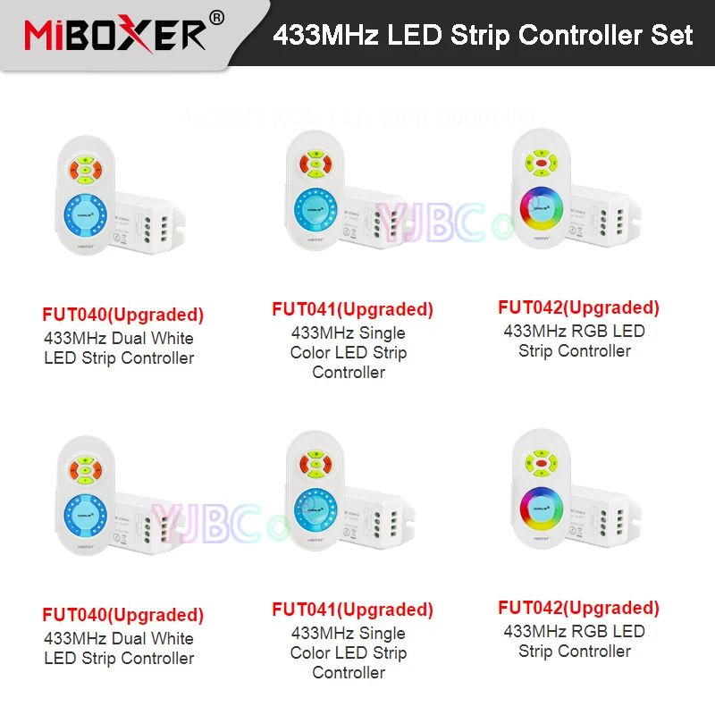 DC12V ~ 24V Новый 433 МГц один Цвет/двойная белая/Цветная (RGB) Светодиодные ленты