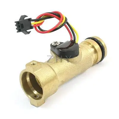 

SEN-HZ21CA G1/2 Thread 1-30L/min Hall Effect Water Flow Sensor Switch Flowmeter
