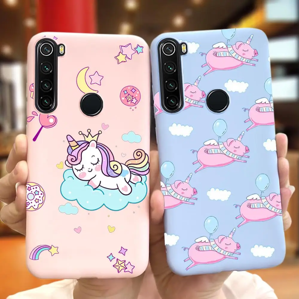 Whimsical Cartoon Unicorn Silicone Phone Case – Candy Soft Cover