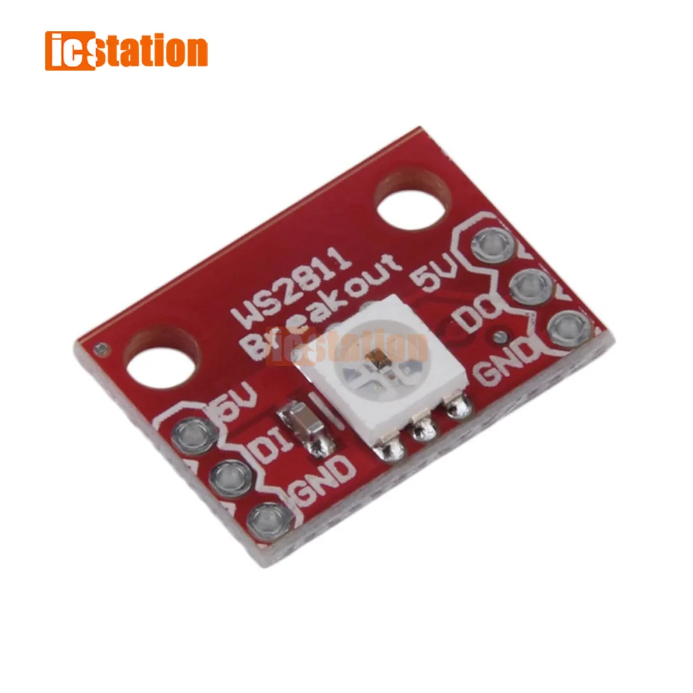 Новый красный WS2812 RGB 5050 Светодиодный коммутационный модуль высокое качество